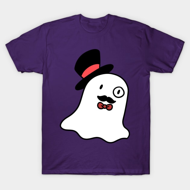 Dapper Ghost T-Shirt by saradaboru